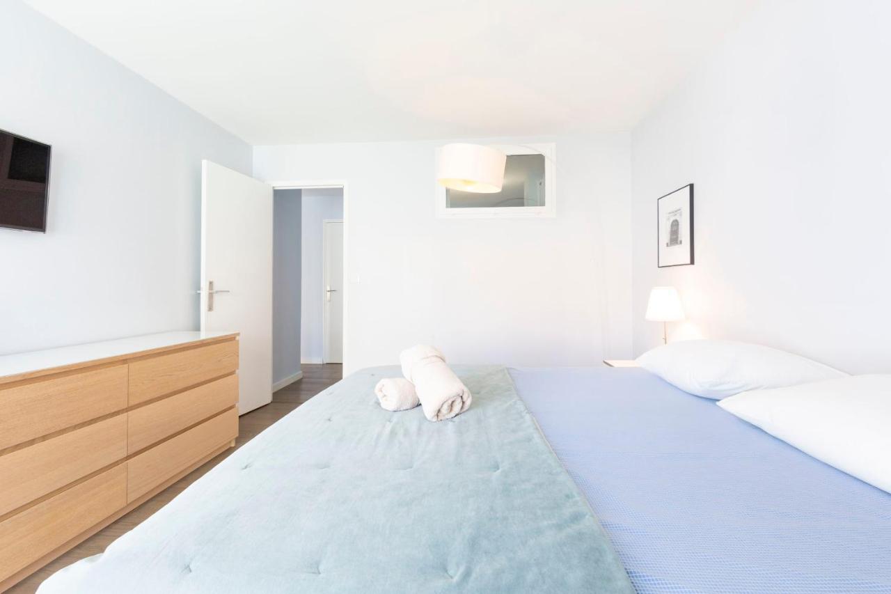 Modern Apartment 2 Bedrooms Quiet Terrace In A Palm Beach Area, 30 Meters From Seaside Cannes Dış mekan fotoğraf