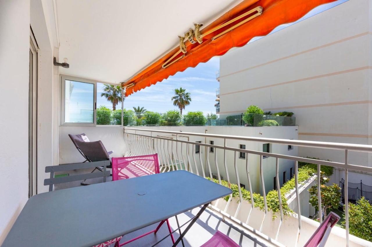 Modern Apartment 2 Bedrooms Quiet Terrace In A Palm Beach Area, 30 Meters From Seaside Cannes Dış mekan fotoğraf