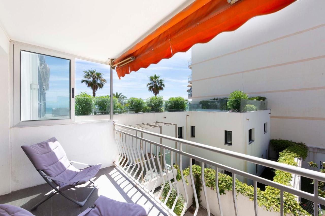 Modern Apartment 2 Bedrooms Quiet Terrace In A Palm Beach Area, 30 Meters From Seaside Cannes Dış mekan fotoğraf
